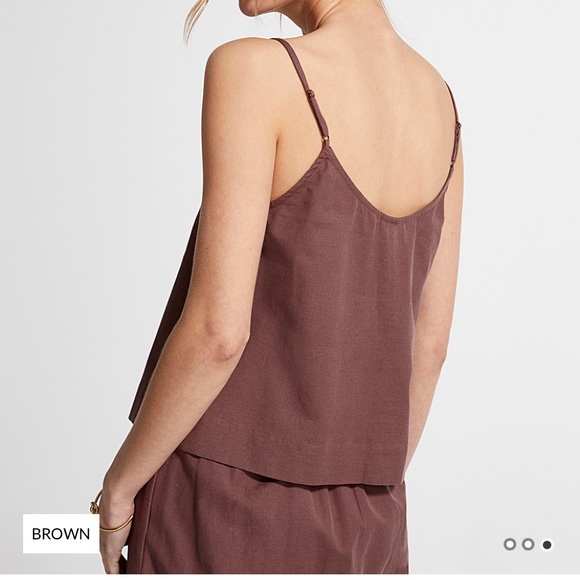 ICŌNE Organic cotton buttoned boxy-fit cami - Picture 2 of 5